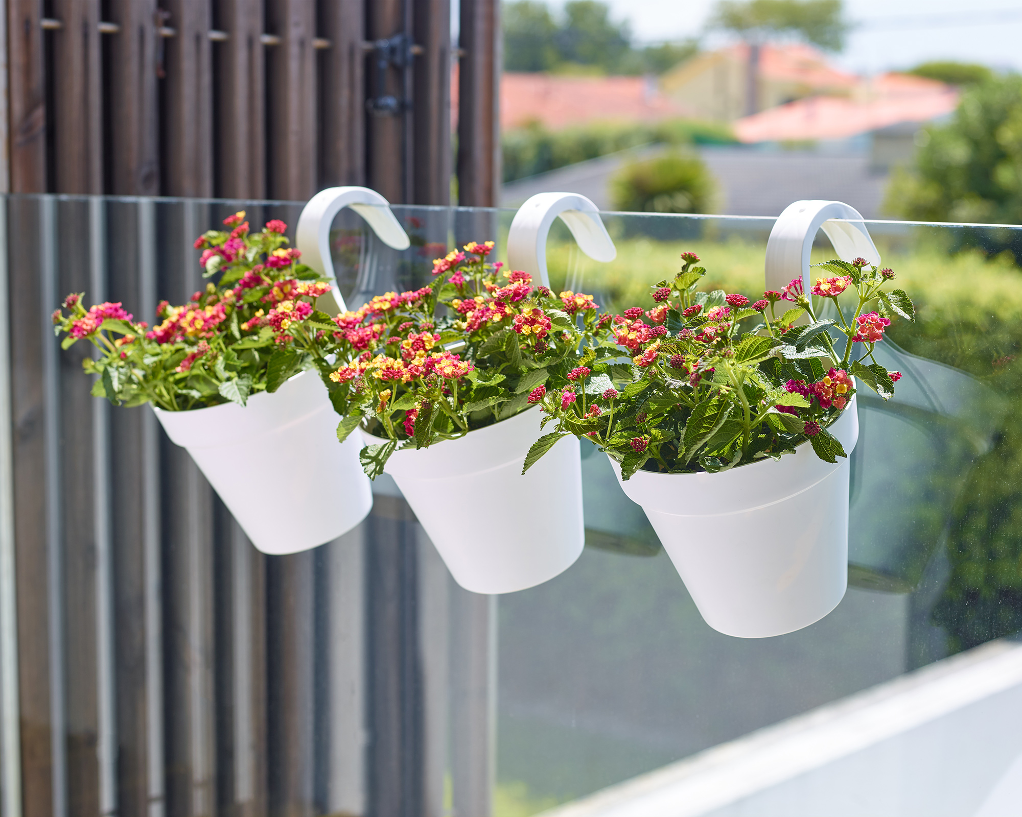 Capri Single Balcony Pot