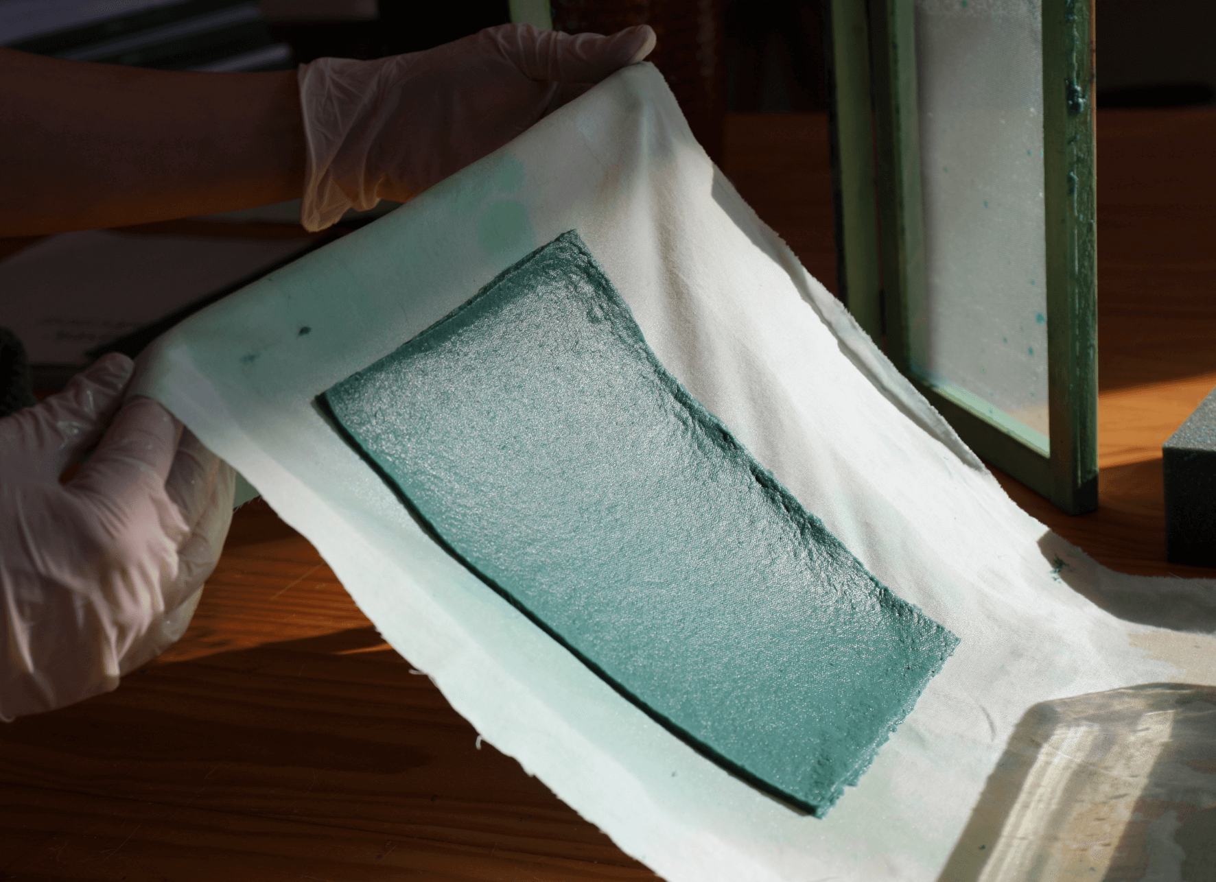 Blooming paper: a partnership with Oupas!